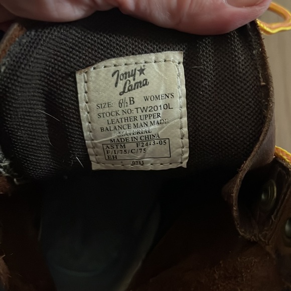 Tony Lama TLX WESTERN Workboot - Picture 8 of 16